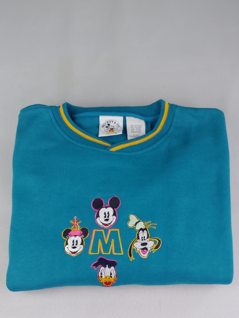 Disney Mickey & Co. Embroidered Sweatshirt.